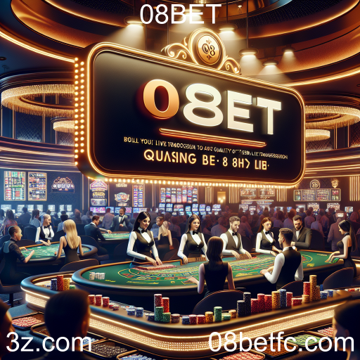 Experiência Imersiva: Cassino ao Vivo no 08BET